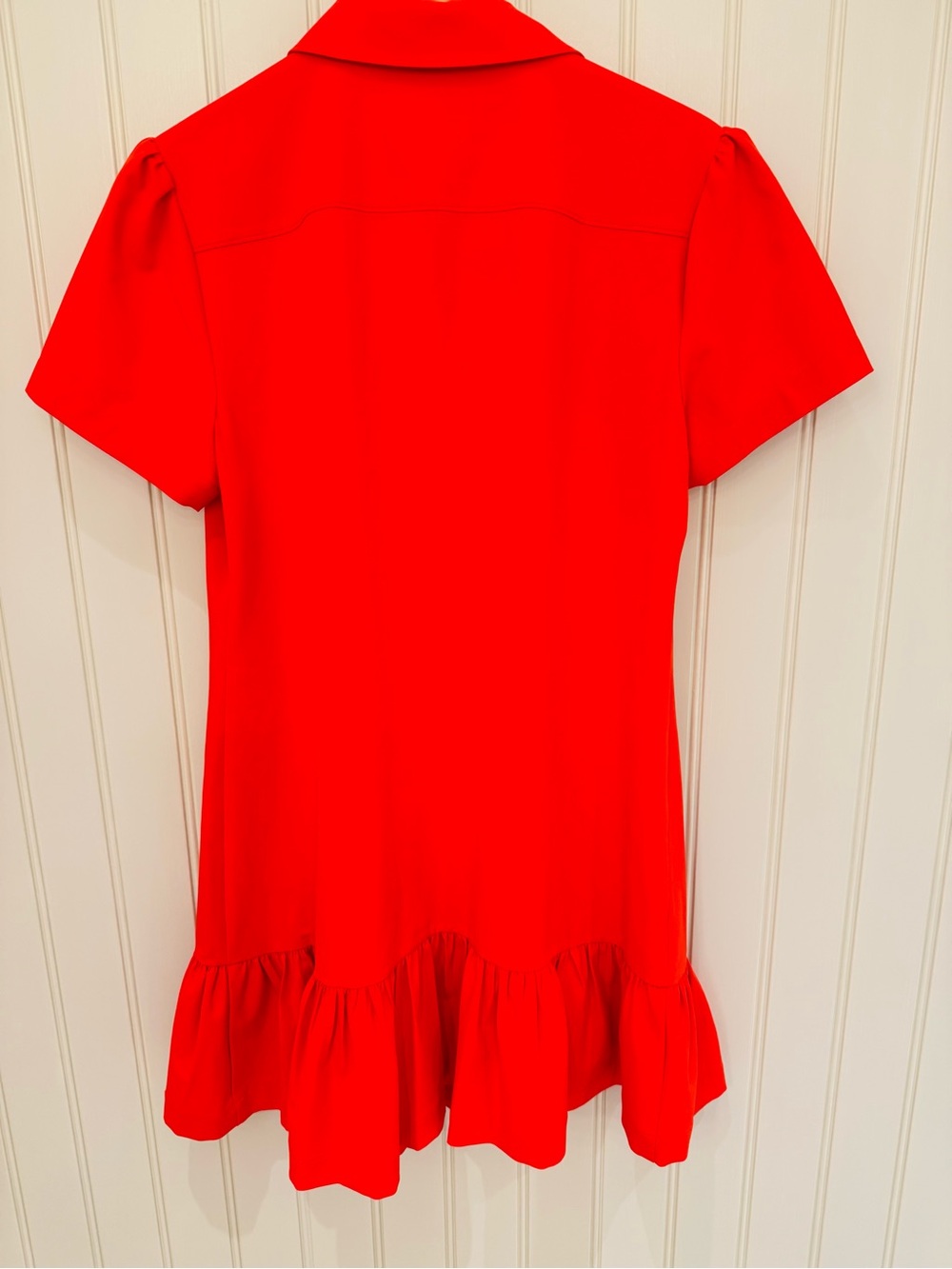 Cinq à Sept Orange Utility Mini Dress – Size 10 – Brand New - Picture 7 of 8